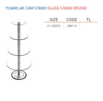 RS39110405-CAM YUVARLAK STAND