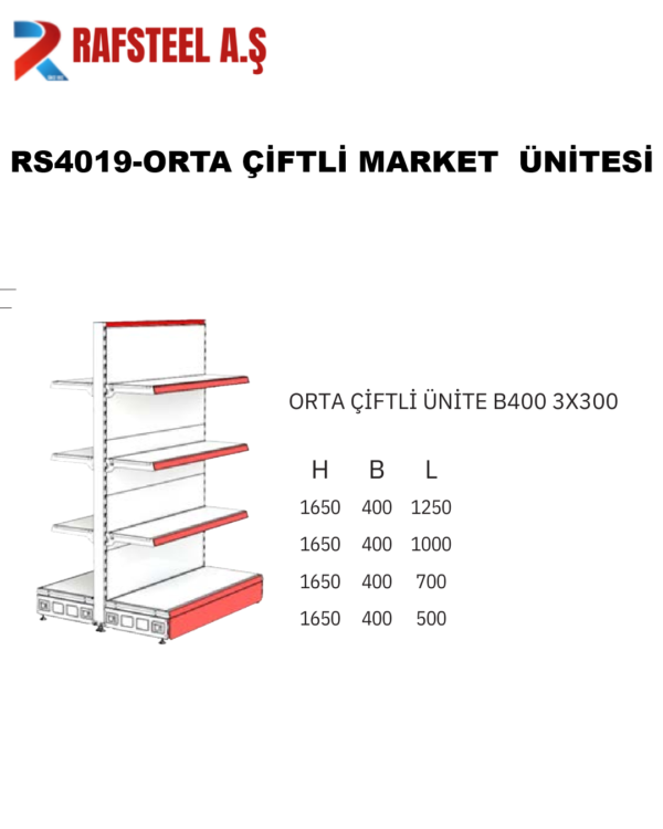 RS4019-ORTA ÇİFTLİ MARKET  ÜNİTESİ