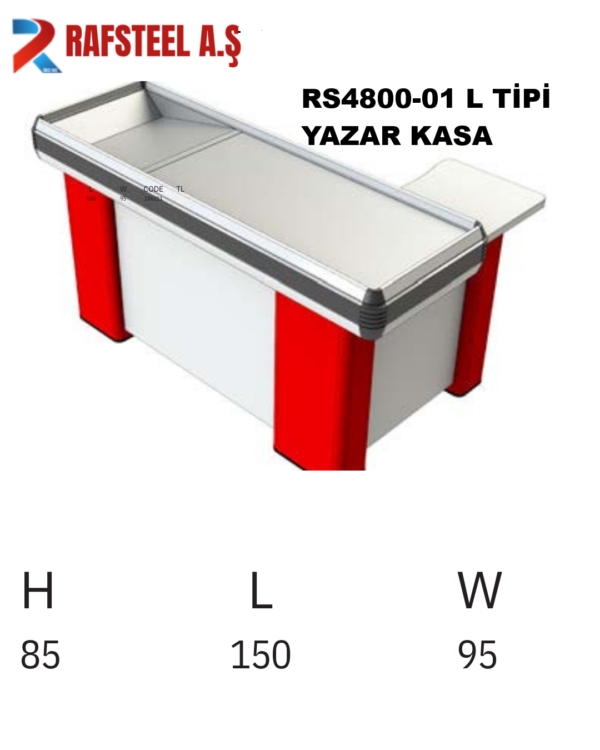 RS4800-01 L TİPİ YAZAR KASA