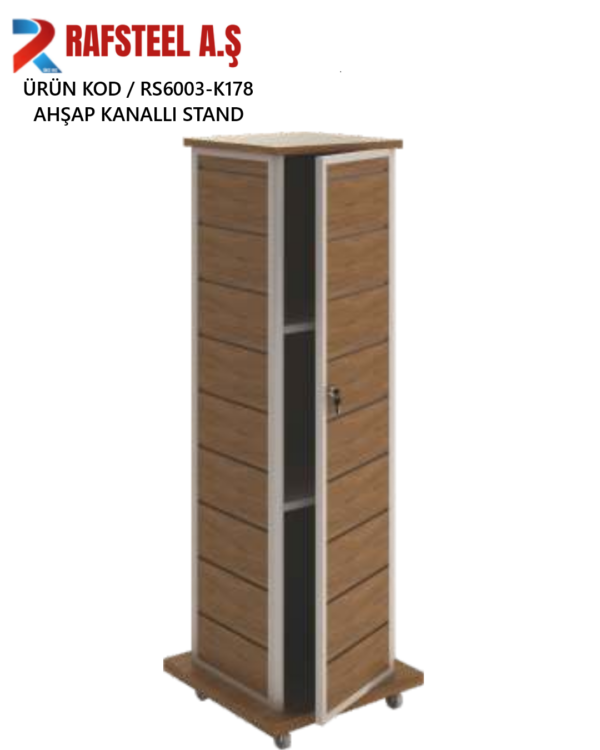 RS6003-K178 AHŞAP KANALLI  STAND