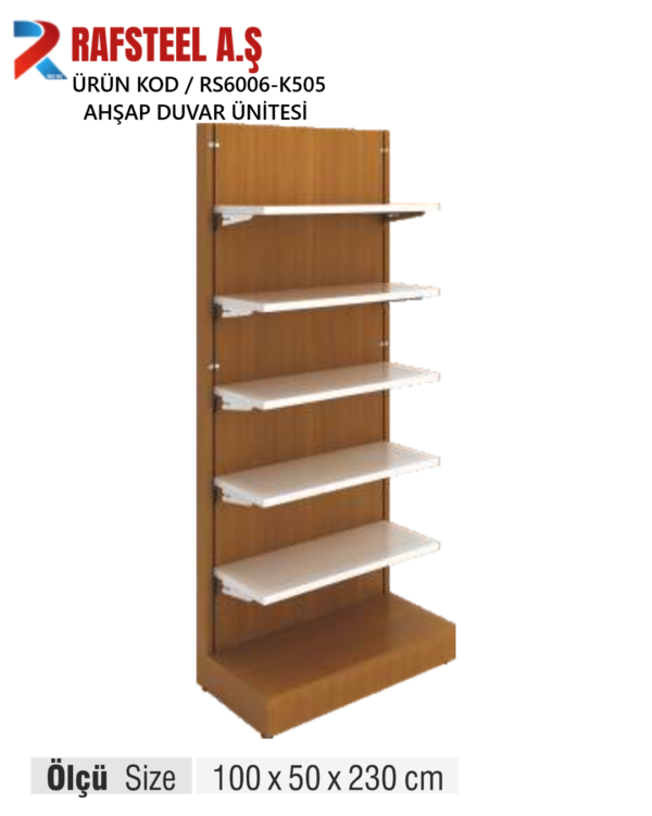RS6006-K505 AHŞAP DUVAR ÜNİTESİ