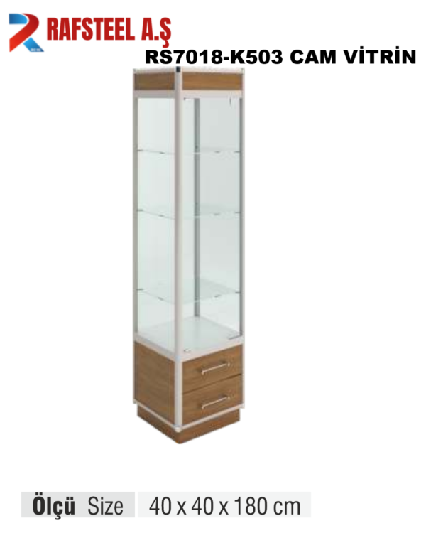 RS7018-K503 CAM VİTRİN